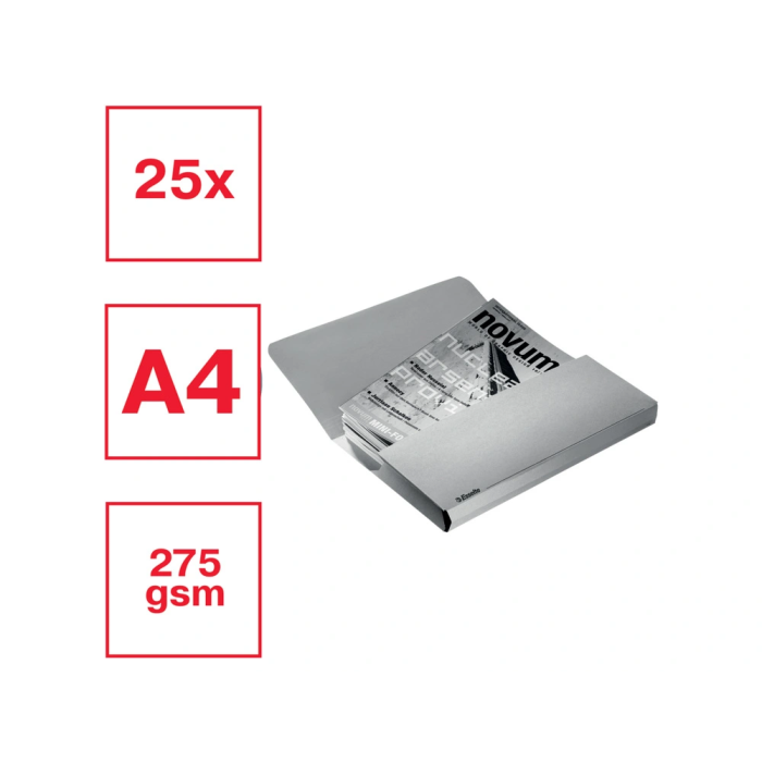 Esselte Subcarpeta Cartulina Pocket Folio Azul 275 gr 2