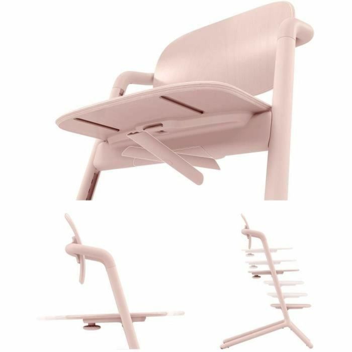 Cybex Gold 4063846170982 Trona Ajustable Set Bebé 3 en 1 con Bandeja - Pearl Rose