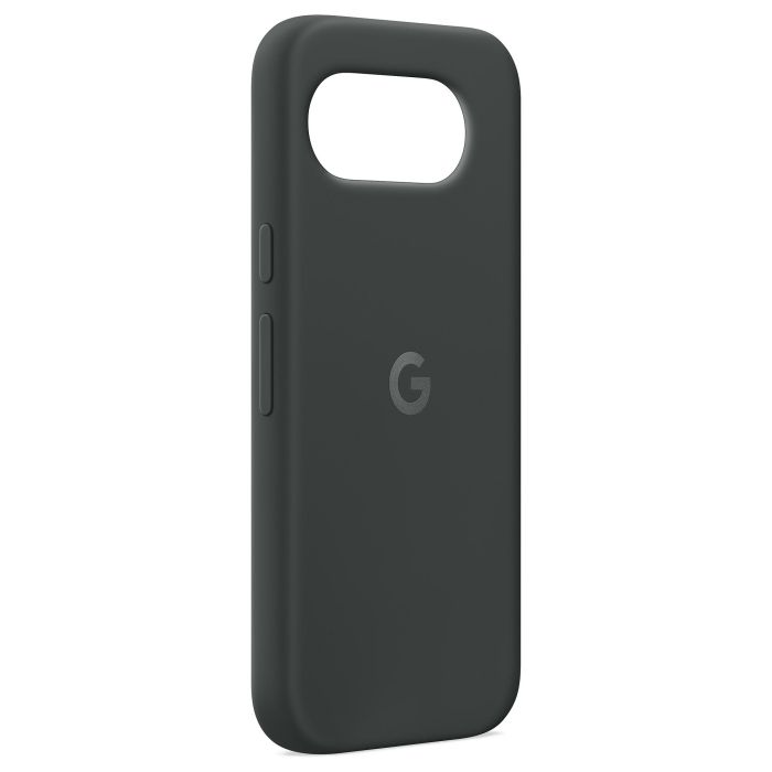 Google Funda para Pixel 10a, Negro Obsidian, Compatible 6.3", GA10871-WW, Silicona y PC, Con Materiales Reciclados