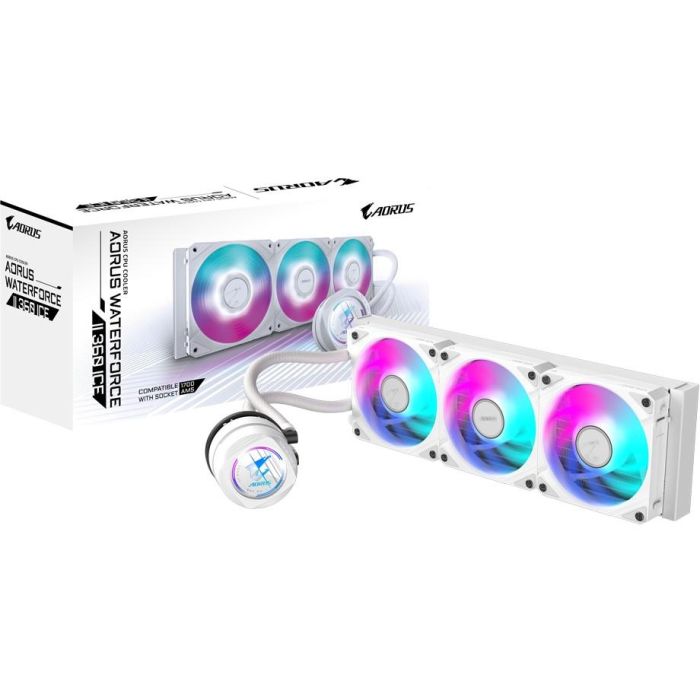 GIGABYTE AORUS WATERFORCE II 360I AIO Liquid CPU Cooler - Refrigeración Líquida para Procesador