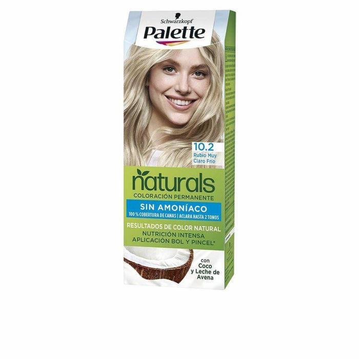 Palette Naturals Color Creme 10.2-rubio muy claro frío