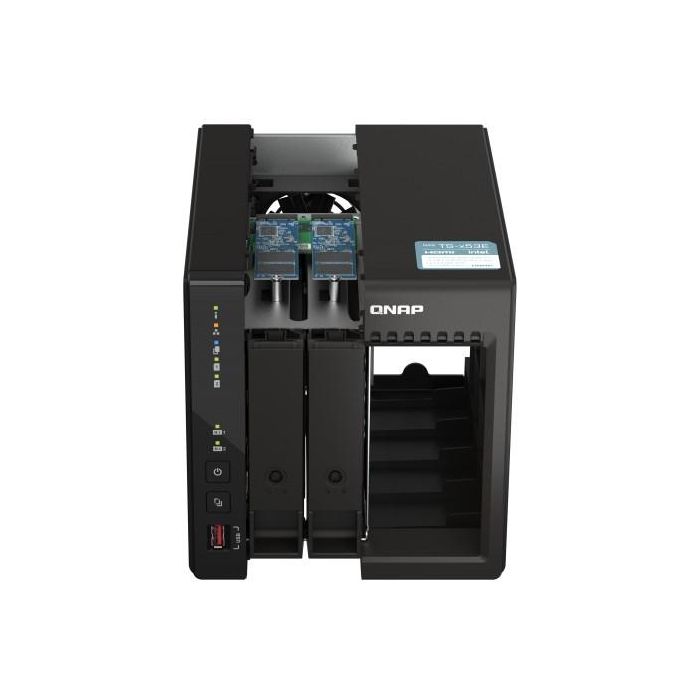 QNAP TS-253E NAS-Server 2 Bahías Intel Celeron J6412 2.6GHz SATA 6Gb/s con 8GB RAM para Pequeñas/Medianas Empresas 2