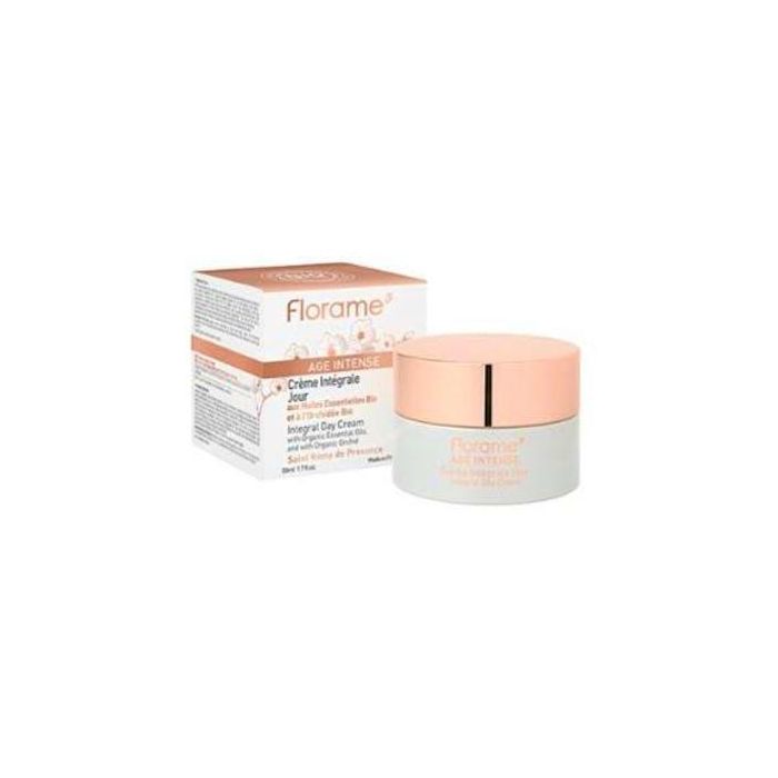 FLORAME Age Intense Crema Día Antiedad Antiarrugas Reafirmante Piel Madura Vegana Certificada COSMEBIO 50 ml