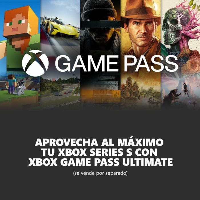 Microsoft XBO1735799441061 Consola Xbox Series S SSD 512 GB 100% Digital 4K Compatible 6