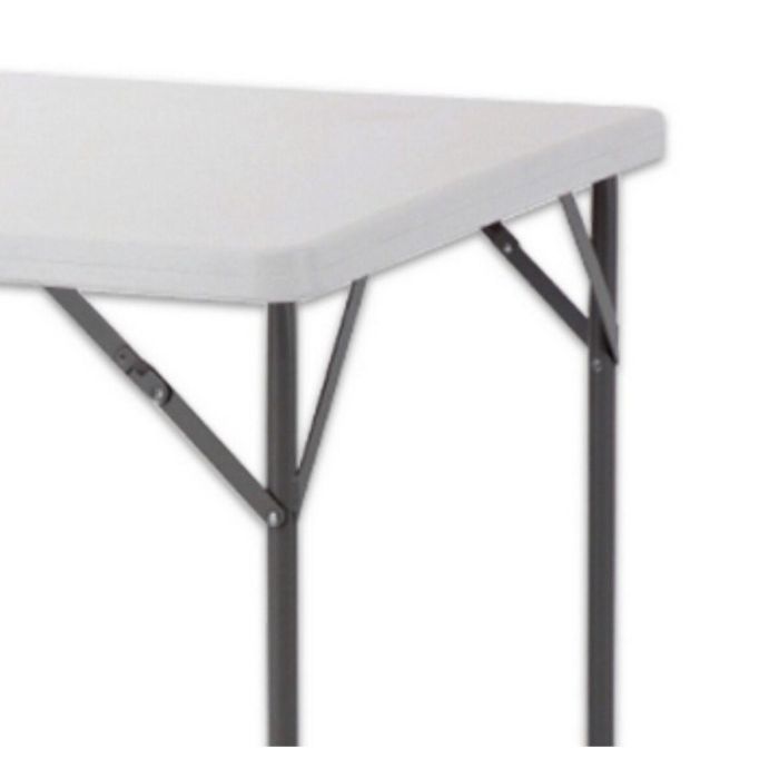 Mesa Plegable Catering Blanco 87 x 87 x 74 cm 1