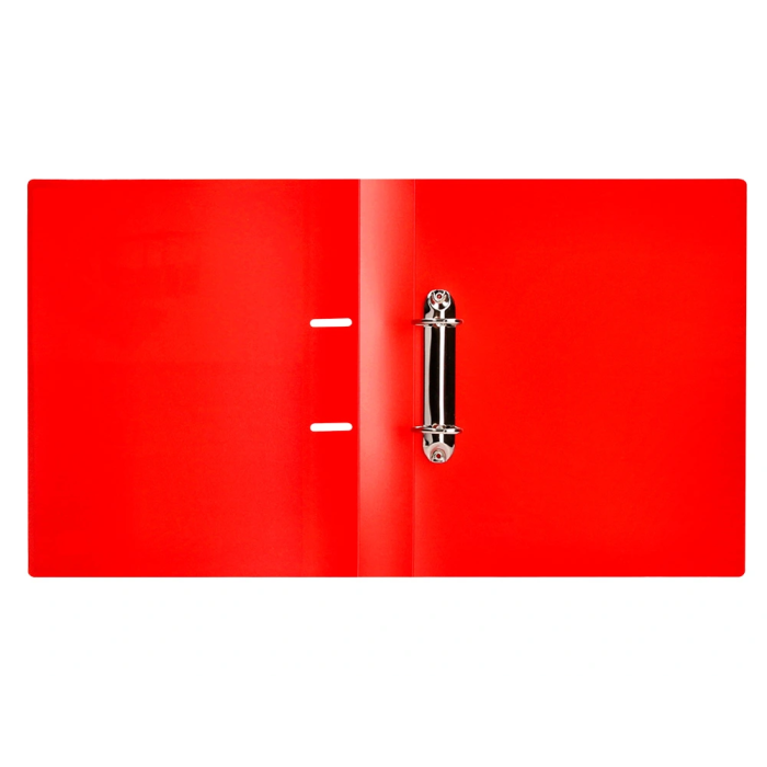 Liderpapel Carpeta Canguro 2 Anillas 40 mm Mixtas Polipropileno DIN A4 Rojo Translúcido 5