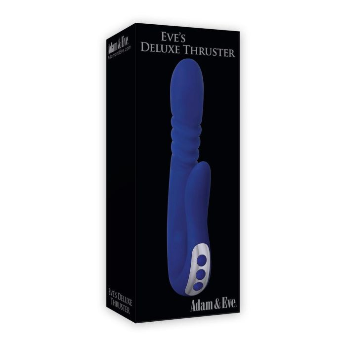 Vibrador Punto G Adam & Eve Deluxe Thruster Azul 1 Vibrador Punto G Adam & Eve Deluxe Thruster Azul 1