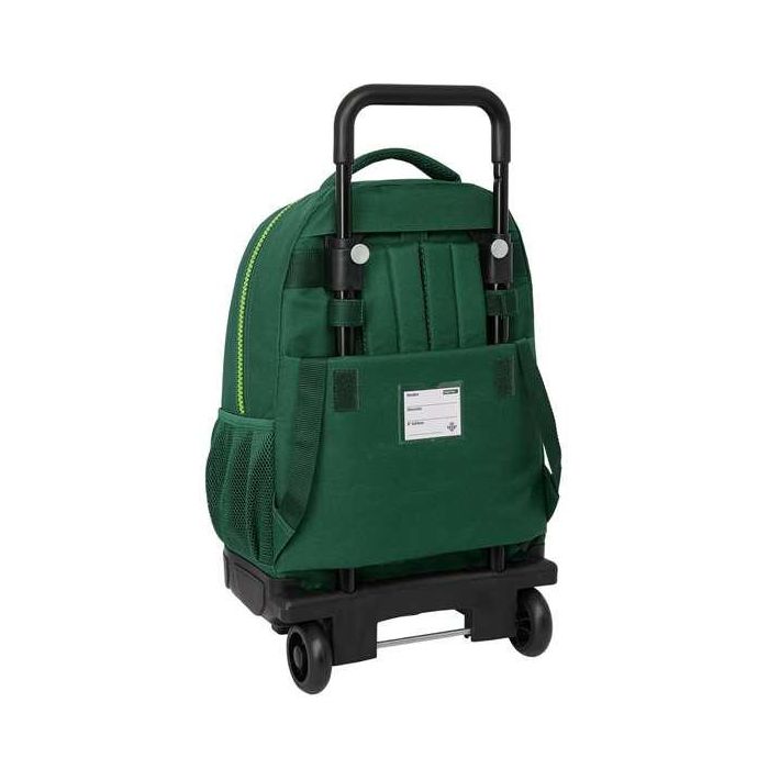 Mochila Safta Grande Con Ruedas Compact Extraibles Safta Resistente Al Agua Real Betis Balompie 450x330x220 mm 1 Mochila Safta Grande Con Ruedas Compact Extraibles Safta Resistente Al Agua Real Betis Balompie 450x330x220 mm 1