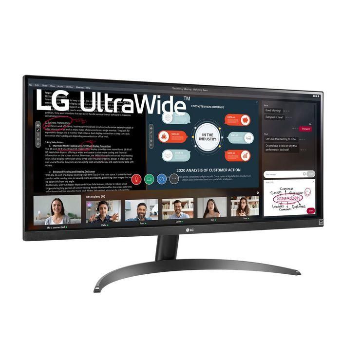 LG 29", IPS, 2560 x 1080, 21:9, 250 cd/m², 75Hz, RADEON FreeSync, 2 x HDMI, Headphone, Tilt, 688.5 x 313.4 x 76.9 mm, 4 kg 2 LG 29", IPS, 2560 x 1080, 21:9, 250 cd/m², 75Hz, RADEON FreeSync, 2 x HDMI, Headphone, Tilt, 688.5 x 313.4 x 76.9 mm, 4 kg 2