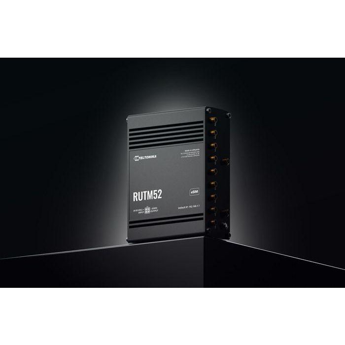 Teltonika Networks RUTM52 (EU) 5G LTE Dual modem Router 6 Teltonika Networks RUTM52 (EU) 5G LTE Dual modem Router 6