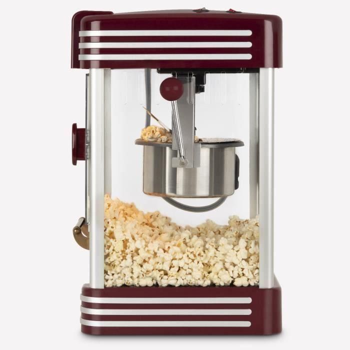 Máquina de palomitas - HKoeNIG - Diseño retro - Capacidad 50g - Luz interior 3 Máquina de palomitas - HKoeNIG - Diseño retro - Capacidad 50g - Luz interior 3