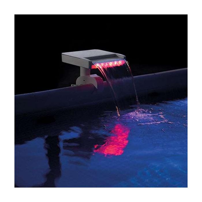 Cascada agua con luces led multicolor adaptable a piscinas intex 38x33,5x31,5 cm 7 Cascada agua con luces led multicolor adaptable a piscinas intex 38x33,5x31,5 cm 7