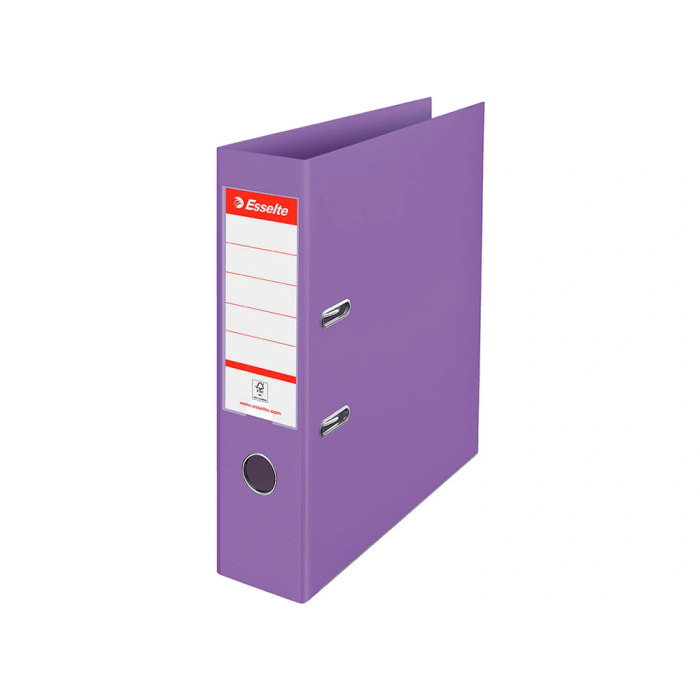Esselte Archivador de Palanca Colour Breeze DIN A4 Lomo 75 mm Color Malva 1