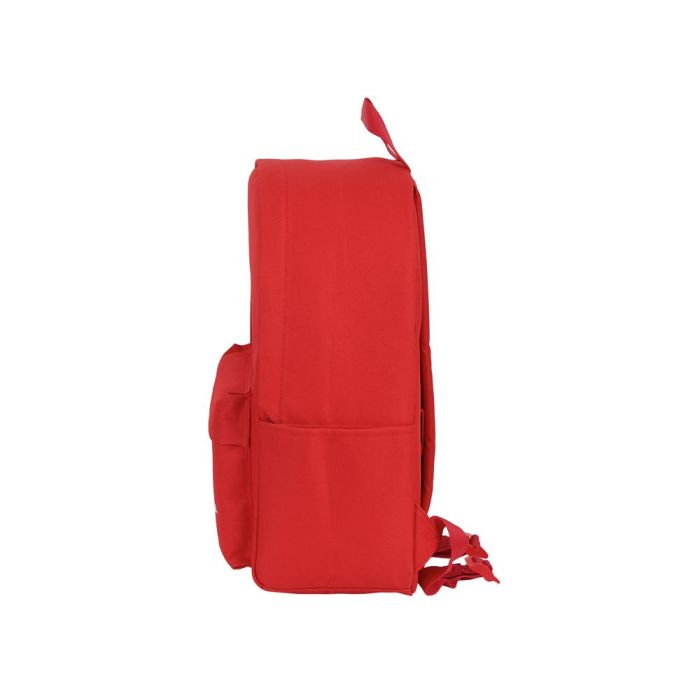 Cartera Escolar Safta Day Pack Ordenador 14,1-' Basic Rojo 310x160x400 mm 2