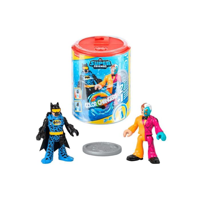 Figuras Dc Color Changer Surtidas Imaginext Hmx60 Mattel 2