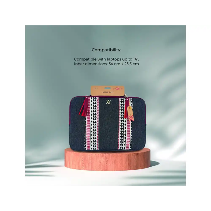 Wondee Funda Portatil Tanger 14 Pulgadas Compatible Universal Protección Contra Golpes y Arañazos Cierre Cremallera Ligera