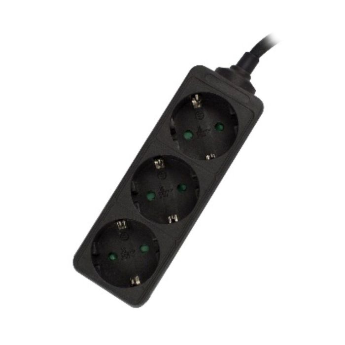Ewent EW3959 Base Múltiple 1,5m 3 Salidas AC Tipo F Interior Negro Ewent EW3959 Base Múltiple 1,5m 3 Salidas AC Tipo F Interior Negro