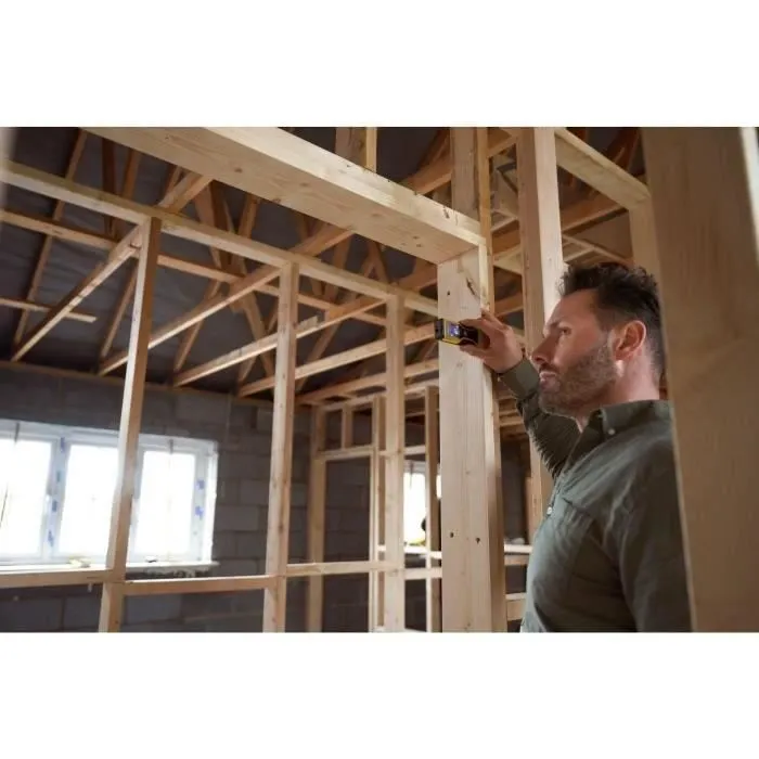 Stanley Nivel Láser TLM50 STHT1-77409, Alcance 15 m, Precisión 3 mm, Herramienta de Nivelación