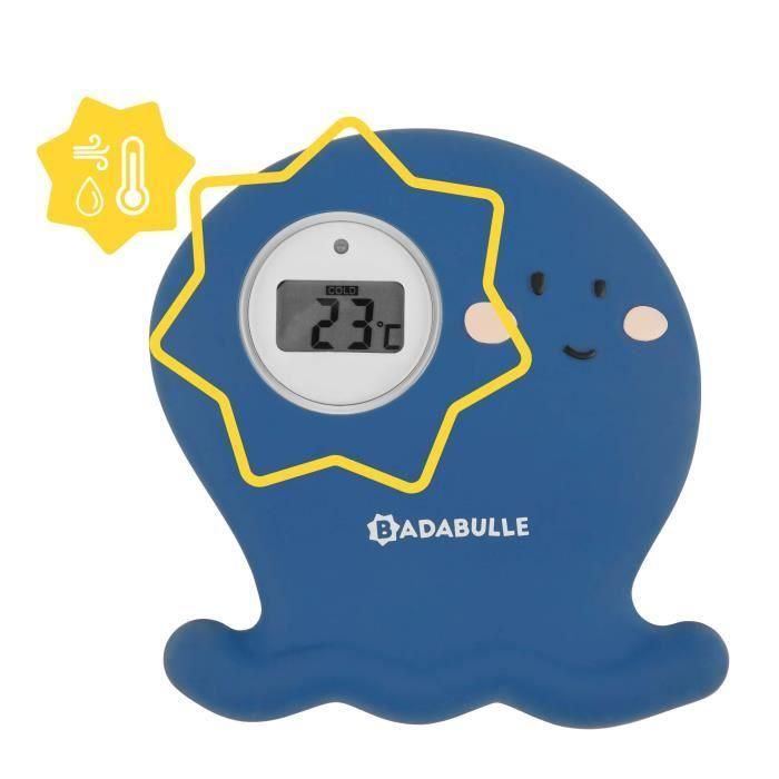 Termómetro de baño digital Badabulle, con alerta si el agua está demasiado caliente o demasiado fría 2 Termómetro de baño digital Badabulle, con alerta si el agua está demasiado caliente o demasiado fría 2
