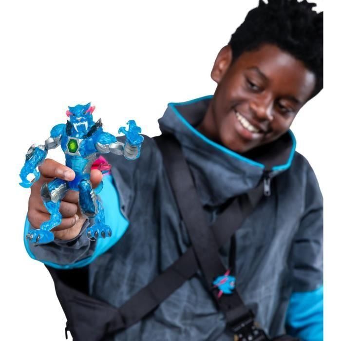 Figura de acción - MRBEAST LAB - Stealth Panther - 13 cm - Cuerpo azul translúcido - 20 puntos de articulación 1 Figura de acción - MRBEAST LAB - Stealth Panther - 13 cm - Cuerpo azul translúcido - 20 puntos de articulación 1