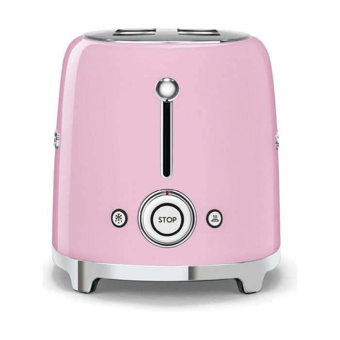 Smeg TSF01PKEU Tostador 2 Rebanadas Estilo Años 50 Rosa 1 Smeg TSF01PKEU Tostador 2 Rebanadas Estilo Años 50 Rosa 1
