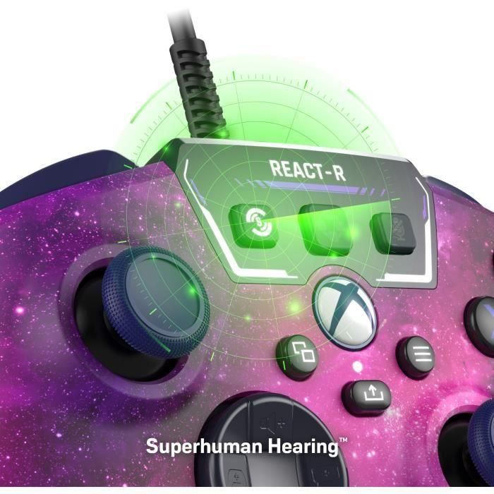 Controlador de juego con cable - TURTLE BEACH - REACT-R - Nebula - Xbox y Windows 4 Controlador de juego con cable - TURTLE BEACH - REACT-R - Nebula - Xbox y Windows 4