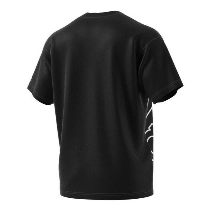 Camiseta de Manga Corta Hombre Adidas Giant Logo Negro M 3 Camiseta de Manga Corta Hombre Adidas Giant Logo Negro M 3