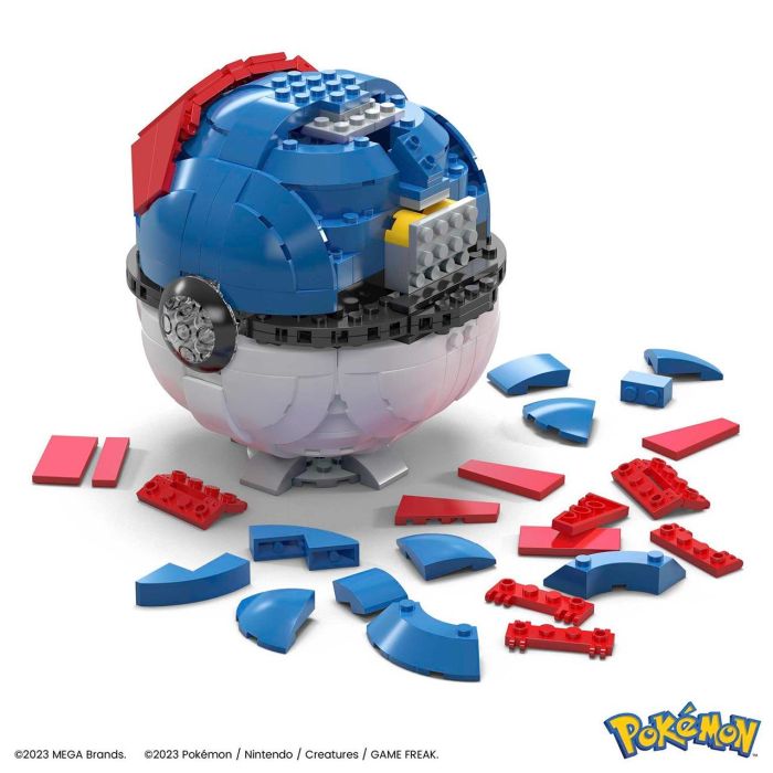 Mega Construx Pokemon Superball Gigante Hmw04 Mattel