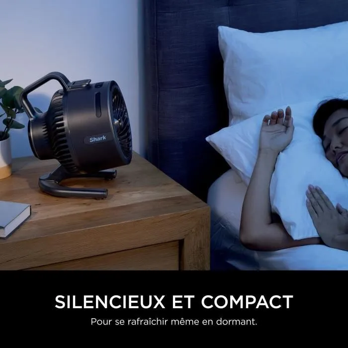 Ventilador de Sobremesa Shark FA050EU Negro Ventilador de Sobremesa Shark FA050EU Negro