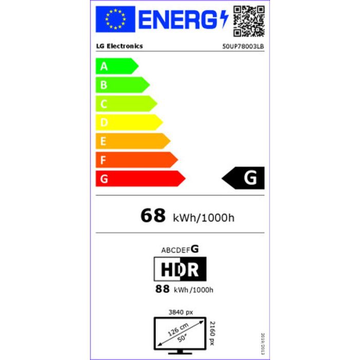 Smart TV LG 50UR78003LK.AEU 4K Ultra HD 50" LED 9