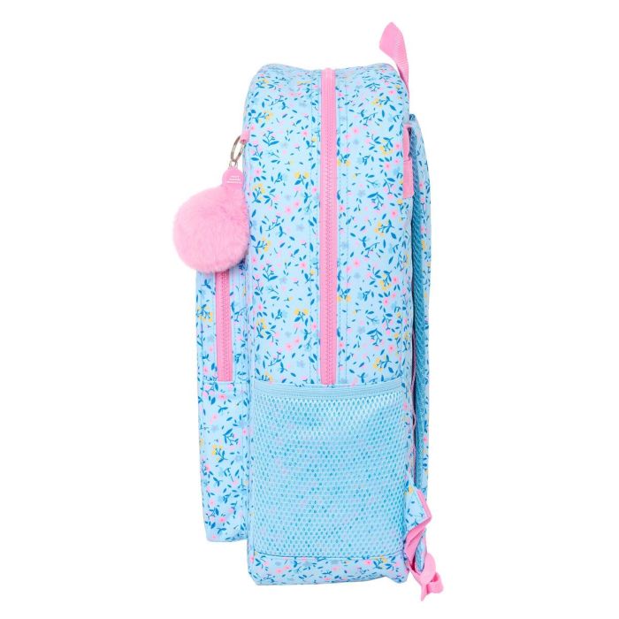 Mochila Escolar Vicky Martín Berrocal Paraíso Azul Rosa 30 x 46 x 14 cm 2