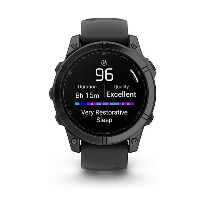 Garmin Reloj Inteligente Fenix E (47mm) Negro / Gris Pizarra AMOLED Pantalla Táctil GPS Resistente al Agua 7