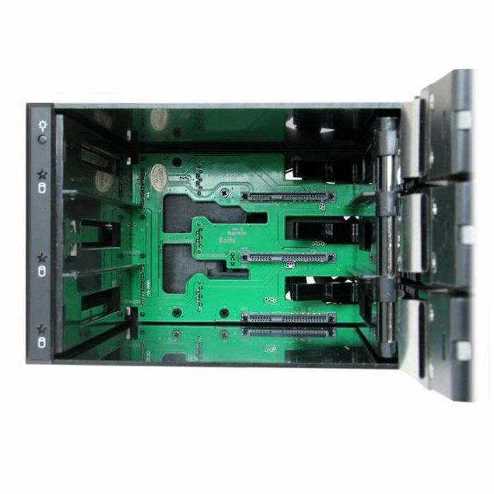 Rack Startech HSB3SATSASBA Negro 3,5" Portátil 1 Rack Startech HSB3SATSASBA Negro 3,5" Portátil 1