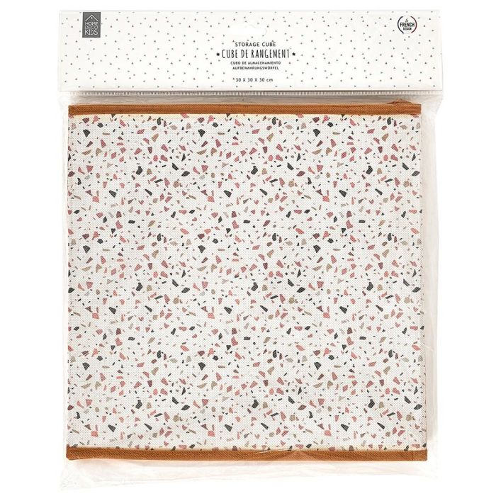 Home Deco Kids Cesta Orden Ocre Kidsroom 30x30 cm 1