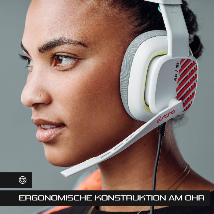 Logitech Astro Gaming A10 Gen 2 Headset full size wired 3.5 mm jack white/XB 4 Logitech Astro Gaming A10 Gen 2 Headset full size wired 3.5 mm jack white/XB 4