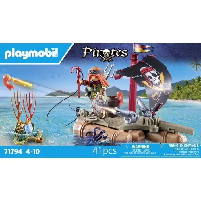 Playmobil Pirata con Tesoro 71794 Set de Barco Pirata para Niños a partir de 4 Años 5 Playmobil Pirata con Tesoro 71794 Set de Barco Pirata para Niños a partir de 4 Años 5