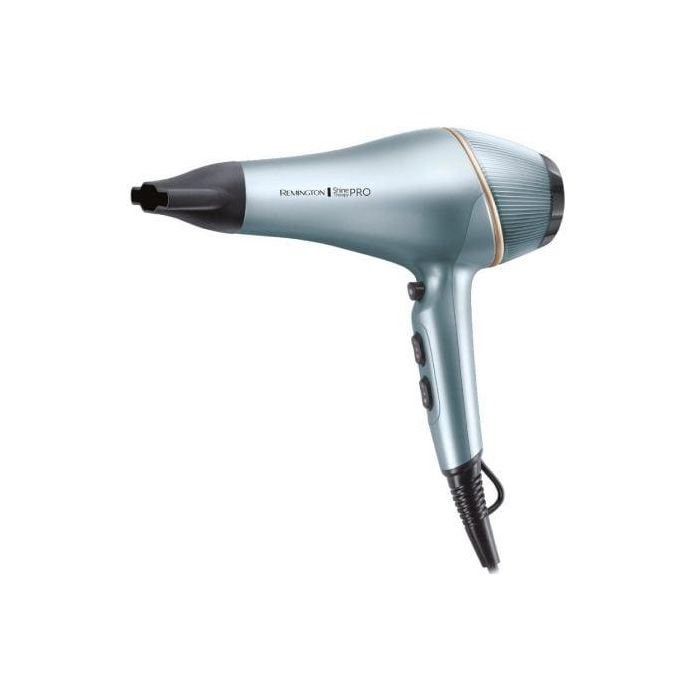 Secador Remington Shine Therapy Pro AC9300/ 2200W/ Iónico/ Negro y Azul Secador Remington Shine Therapy Pro AC9300/ 2200W/ Iónico/ Negro y Azul