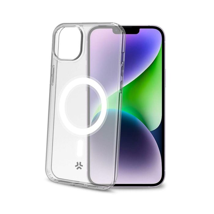 Funda para Móvil Celly GELSKINMAG1055 iPhone 15 Plus Transparente 1