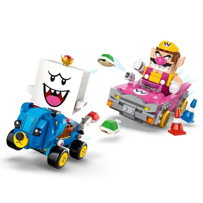 Lego Super Mario 72038 Mario Kart Wario y el Rey Boo Set de construcción para mayores de 8 años 3