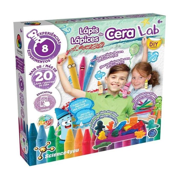 Juego fabrica de ceras con 8 experimentos ¡tu eliges la forma y color! 38x30x6 cm 1 Juego fabrica de ceras con 8 experimentos ¡tu eliges la forma y color! 38x30x6 cm 1