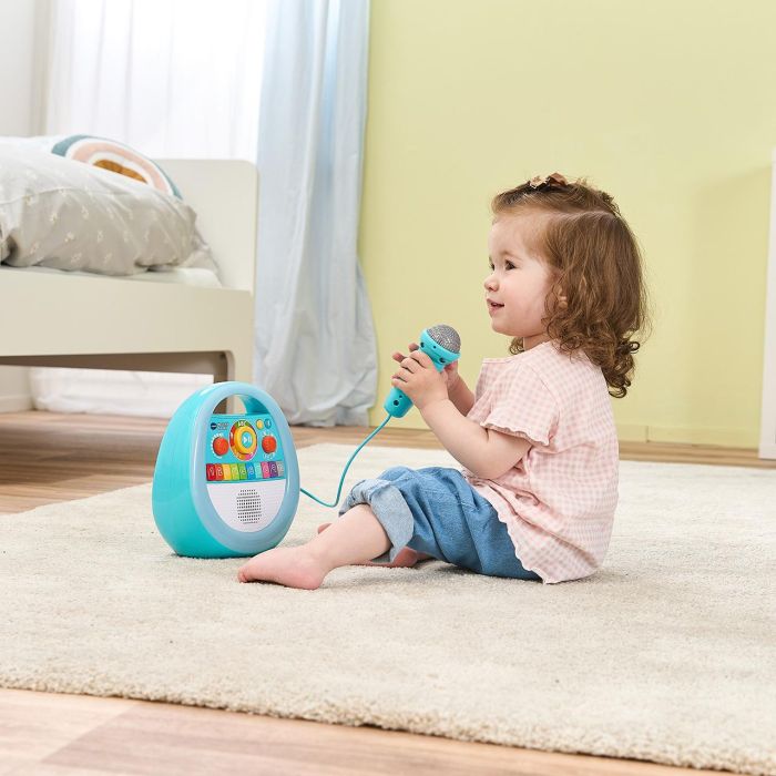 Vtech Karaoke Portátil Infantil Music Kid con 30 Canciones, 10 Melodías, Efectos Luminosos y Pilas Incluidas (Edad 2-6 Años) 4