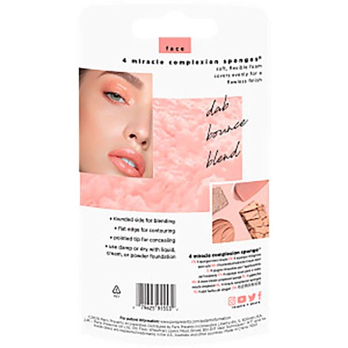 Real Techniques Miracle Complexion Sponge Pack 4 Pz 1 Real Techniques Miracle Complexion Sponge Pack 4 Pz 1