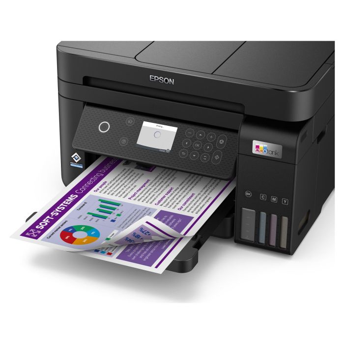 Epson ET-3850 Impresora Multifunción EcoTank 3 en 1, A4, Wi-Fi, ADF, Duplex, Inyección de Tinta, Color, 4800 x 1200 DPI 23