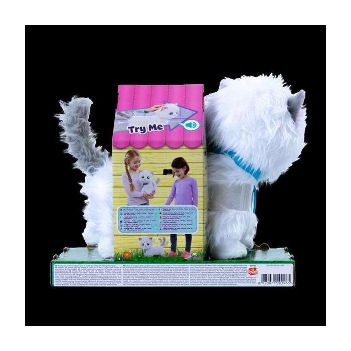 Peluche gatita mimi mimitos.acaríciala y empezará andar y maullar 8
