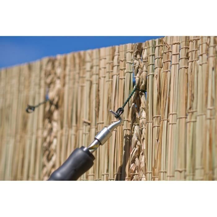 Nature Lote de 200 Corbatas de Hebilla de Acero Galvanizado Plastificado Verde Natural - (L16 cm x Ø1,4 mm) 3 Nature Lote de 200 Corbatas de Hebilla de Acero Galvanizado Plastificado Verde Natural - (L16 cm x Ø1,4 mm) 3