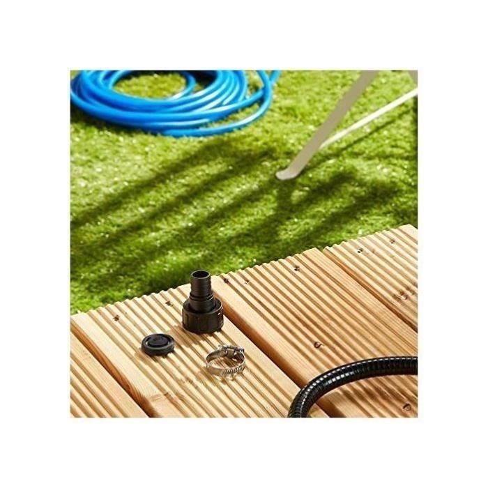 KÄRCHER Adaptador 1" (25,4mm) / 3/4" (19mm) con Válvula de Retención para Salida G1 y Abrazadera de Manguera 5 KÄRCHER Adaptador 1" (25,4mm) / 3/4" (19mm) con Válvula de Retención para Salida G1 y Abrazadera de Manguera 5