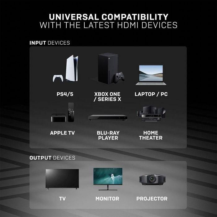 Lindy Anthra Line Cable HDMI 2.0 de 7.5m, Soporte 4K UHD 60Hz 10.2Gbps, Triple Blindado, Conectores Dorados 6 Lindy Anthra Line Cable HDMI 2.0 de 7.5m, Soporte 4K UHD 60Hz 10.2Gbps, Triple Blindado, Conectores Dorados 6