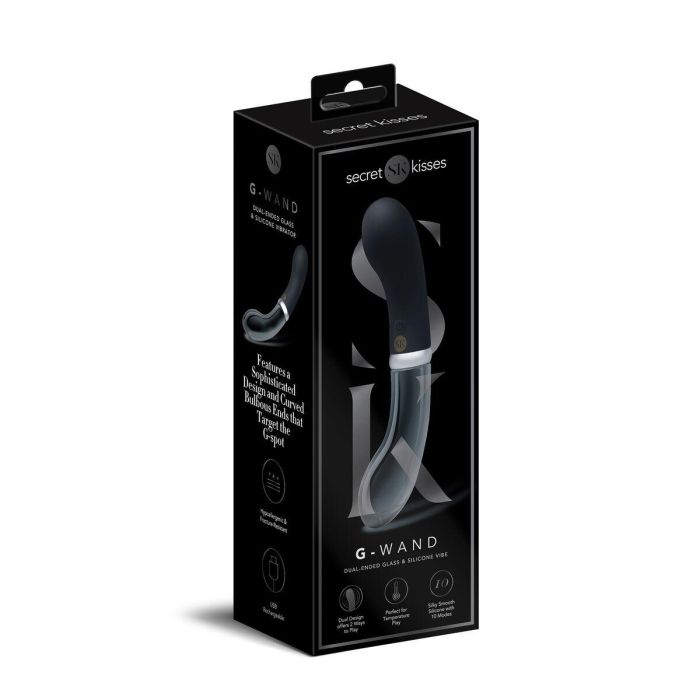 Vibrador Punto G Secret Kisses Negro 2