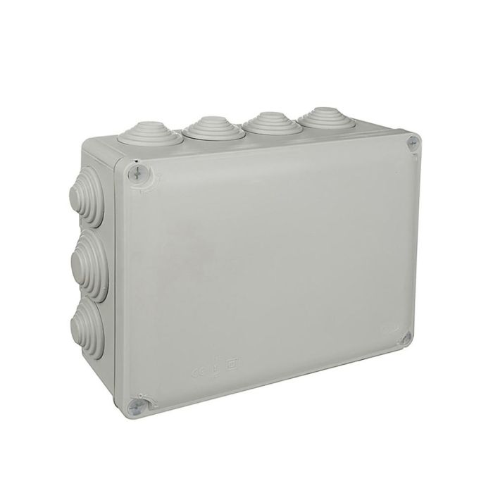 Solera Caja estanca rectangular 220x170x80mm con tornillos, retractilado, Y686