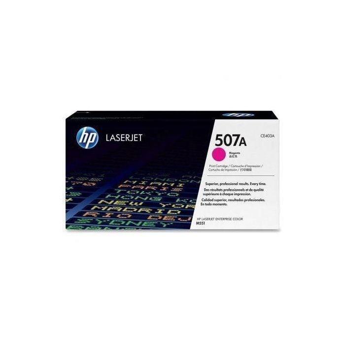 HP Toner Magenta para Laserjet 507A, 6.000 copias